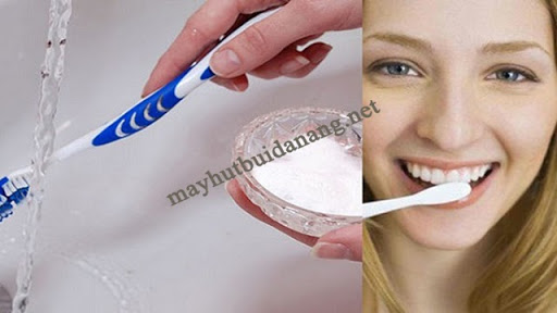 Răng trở nên trắng sáng hơn khi sử dụng hỗn hợp baking soda